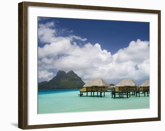 Pearl Beach Resort, Bora-Bora, Leeward Group, Society Islands, French Polynesia-Sergio Pitamitz-Framed Photographic Print