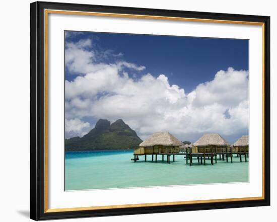 Pearl Beach Resort, Bora-Bora, Leeward Group, Society Islands, French Polynesia-Sergio Pitamitz-Framed Photographic Print