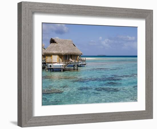 Pearl Beach Resort, Tikehau, Tuamotu Archipelago, French Polynesia Islands-Sergio Pitamitz-Framed Photographic Print