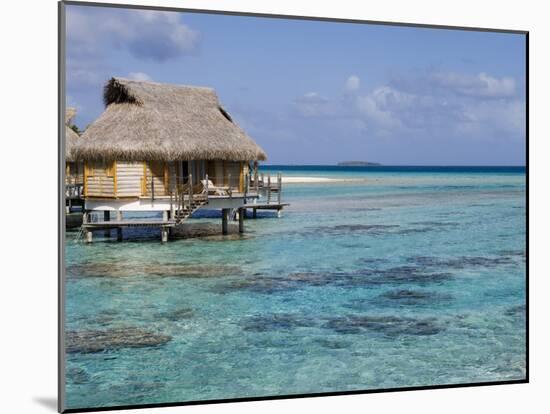 Pearl Beach Resort, Tikehau, Tuamotu Archipelago, French Polynesia Islands-Sergio Pitamitz-Mounted Photographic Print