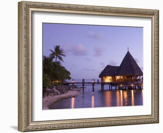 Pearl Beach Resort, Tikehau, Tuamotu Archipelago, French Polynesia Islands-Sergio Pitamitz-Framed Photographic Print