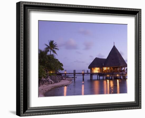 Pearl Beach Resort, Tikehau, Tuamotu Archipelago, French Polynesia Islands-Sergio Pitamitz-Framed Photographic Print