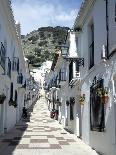 Calle San Sebastian, a Narrow Street in Mountain Village, Mijas, Malaga, Andalucia, Spain-Pearl Bucknall-Photographic Print