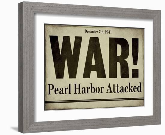 Pearl Harbor-null-Framed Giclee Print