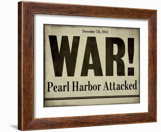 Pearl Harbor-null-Framed Giclee Print