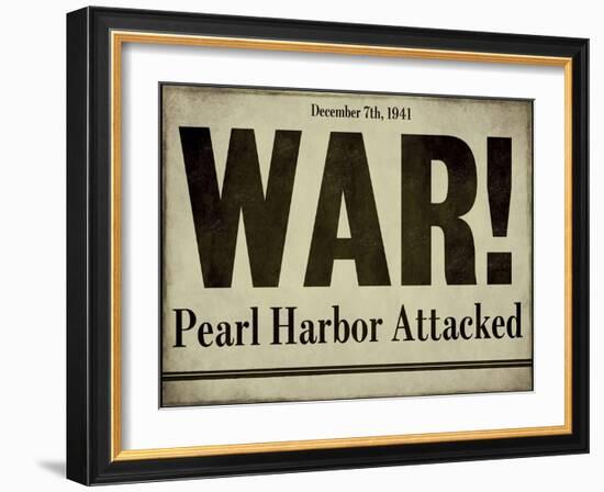 Pearl Harbor-null-Framed Giclee Print