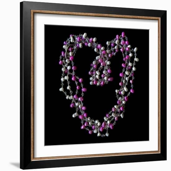 Pearl Heart-Magda Indigo-Framed Photographic Print