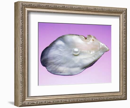 Pearl In a Shell-Lawrence Lawry-Framed Premium Photographic Print