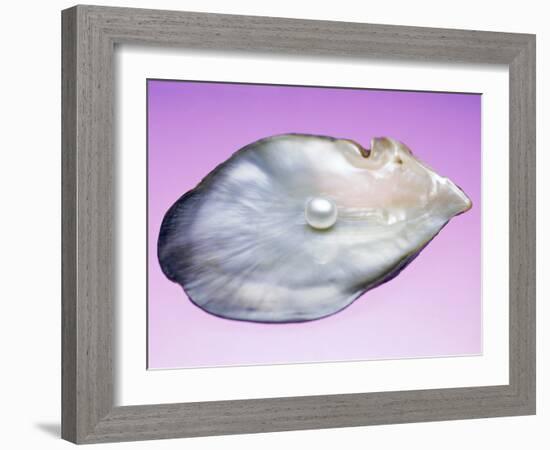 Pearl In a Shell-Lawrence Lawry-Framed Photographic Print