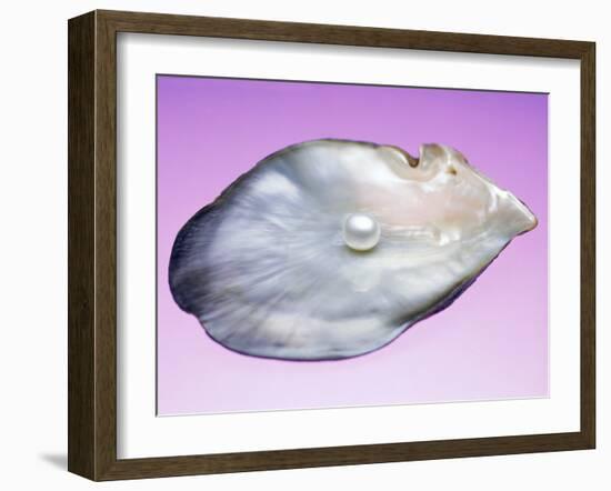 Pearl In a Shell-Lawrence Lawry-Framed Photographic Print