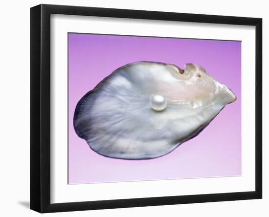 Pearl In a Shell-Lawrence Lawry-Framed Photographic Print