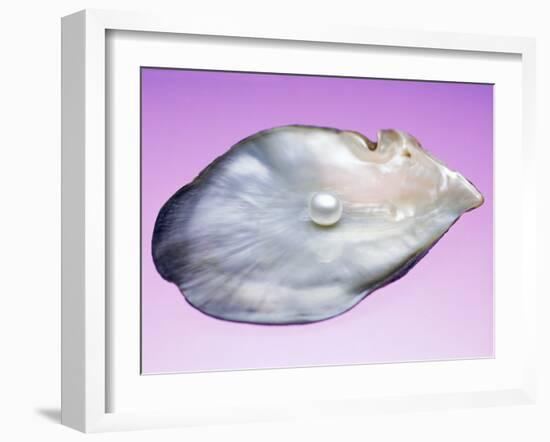 Pearl In a Shell-Lawrence Lawry-Framed Photographic Print