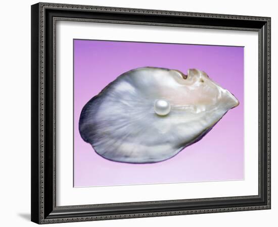 Pearl In a Shell-Lawrence Lawry-Framed Photographic Print