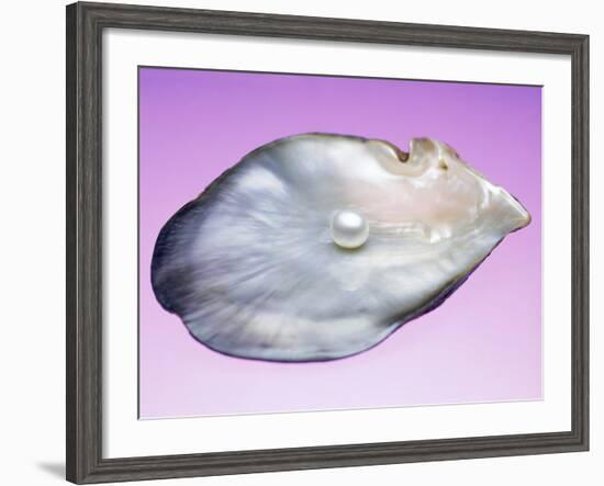 Pearl In a Shell-Lawrence Lawry-Framed Photographic Print