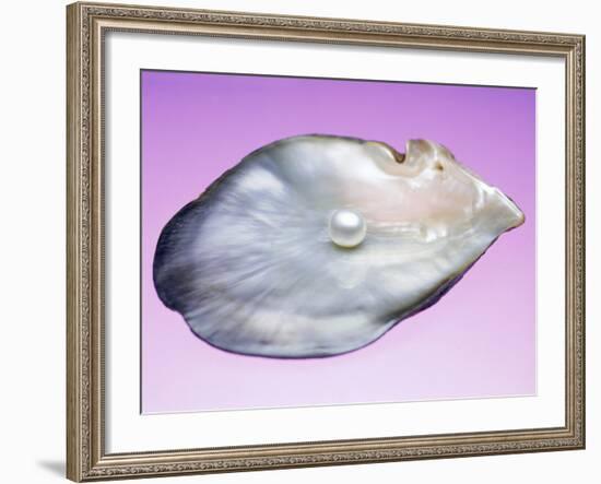 Pearl In a Shell-Lawrence Lawry-Framed Photographic Print