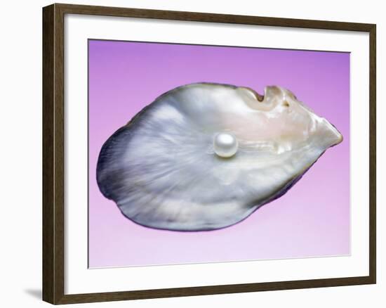 Pearl In a Shell-Lawrence Lawry-Framed Photographic Print