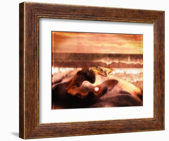 Pearl in Oyster-Colin Anderson-Framed Photographic Print