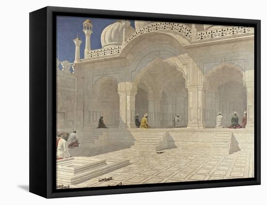 Pearl Mosque at Delhi, 1876/79 (Oil on Canvas)-Vasili Vasilievich Vereshchagin-Framed Premier Image Canvas