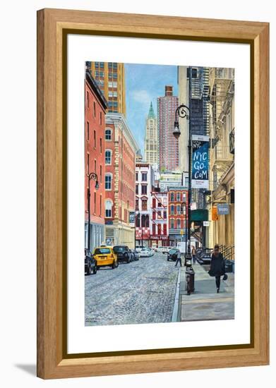 Pearl Paint, Pearl Paint, Canal St. from Mercer St., NYC, 2012-Anthony Butera-Framed Premier Image Canvas