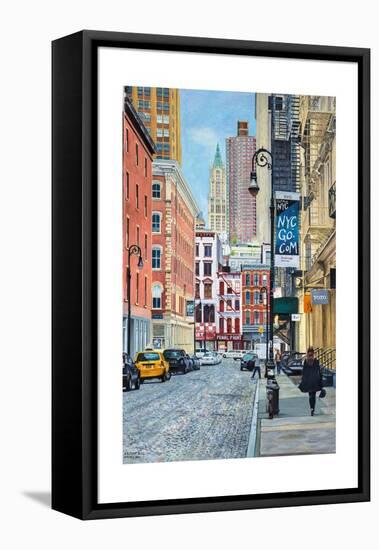 Pearl Paint, Pearl Paint, Canal St. from Mercer St., NYC, 2012-Anthony Butera-Framed Premier Image Canvas