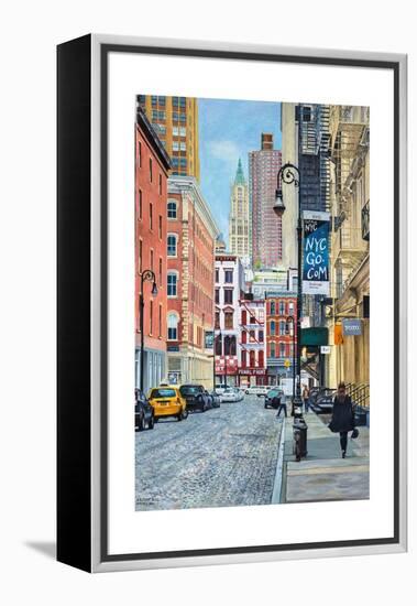 Pearl Paint, Pearl Paint, Canal St. from Mercer St., NYC, 2012-Anthony Butera-Framed Premier Image Canvas