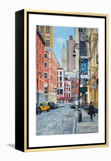 Pearl Paint, Pearl Paint, Canal St. from Mercer St., NYC, 2012-Anthony Butera-Framed Premier Image Canvas