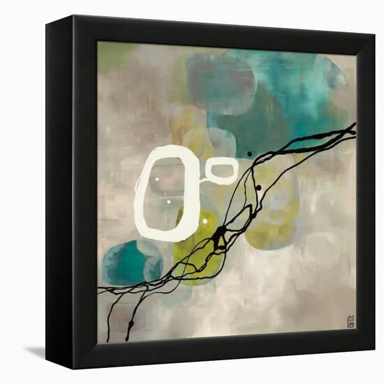 Pearl Retro-Laurie Maitland-Framed Stretched Canvas