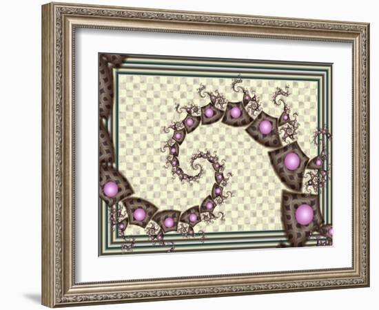 Pearlescence-Fractalicious-Framed Giclee Print