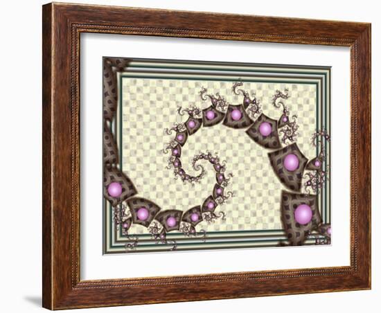 Pearlescence-Fractalicious-Framed Giclee Print