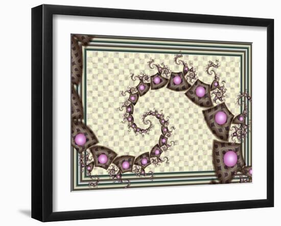 Pearlescence-Fractalicious-Framed Giclee Print