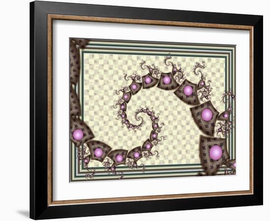 Pearlescence-Fractalicious-Framed Giclee Print