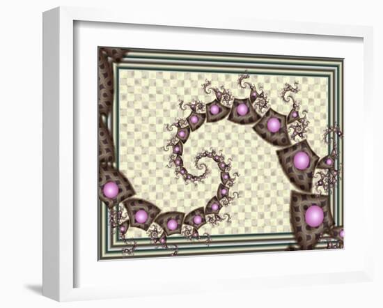 Pearlescence-Fractalicious-Framed Giclee Print