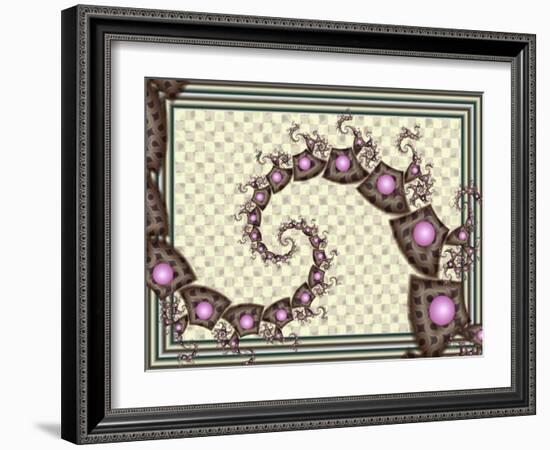 Pearlescence-Fractalicious-Framed Giclee Print