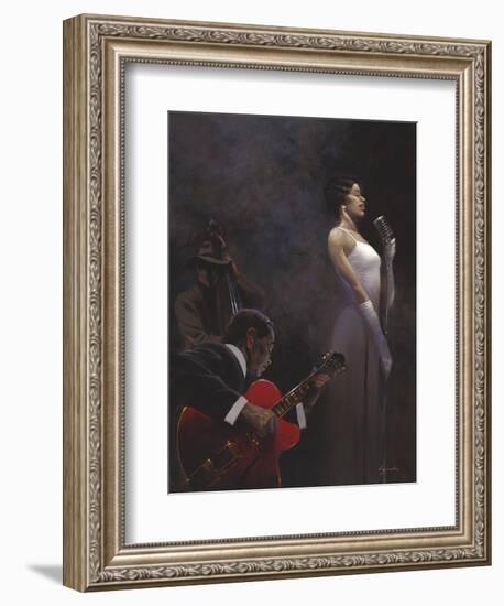 Pearlescent Diva-Brent Lynch-Framed Art Print