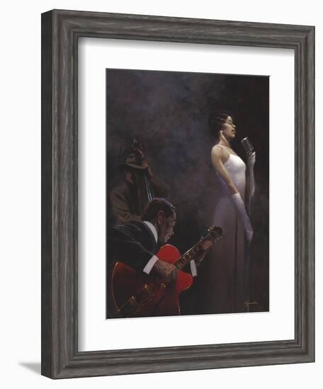 Pearlescent Diva-Brent Lynch-Framed Art Print