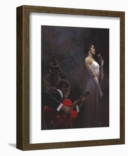 Pearlescent Diva-Brent Lynch-Framed Art Print