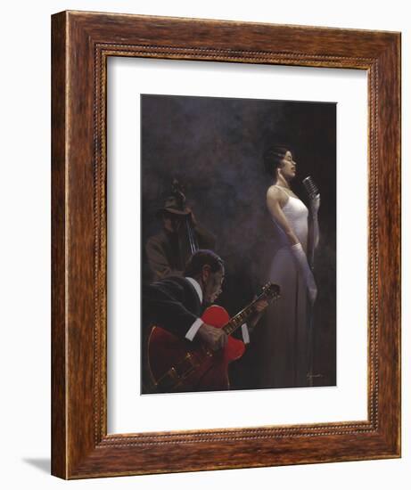 Pearlescent Diva-Brent Lynch-Framed Art Print