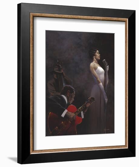 Pearlescent Diva-Brent Lynch-Framed Art Print