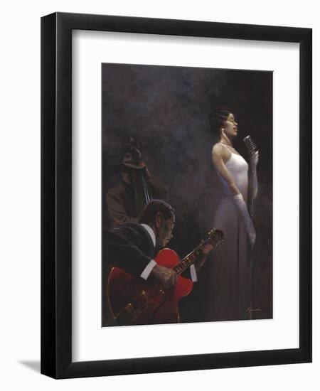 Pearlescent Diva-Brent Lynch-Framed Art Print