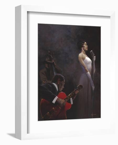 Pearlescent Diva-Brent Lynch-Framed Art Print