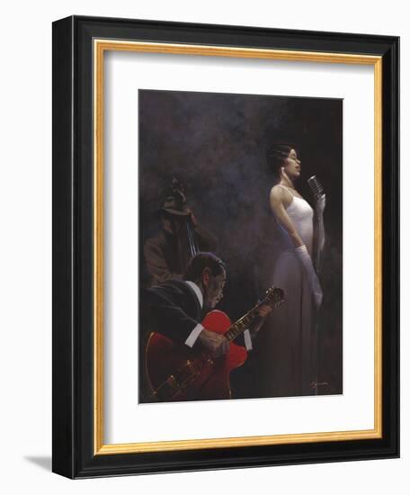 Pearlescent Diva-Brent Lynch-Framed Art Print