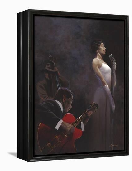 Pearlescent Diva-Brent Lynch-Framed Stretched Canvas