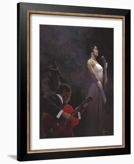 Pearlescent Diva-Brent Lynch-Framed Art Print