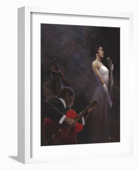 Pearlescent Diva-Brent Lynch-Framed Art Print