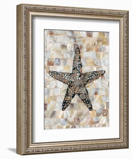 Pearlized Starfish-Regina-Andrew Design-Framed Art Print