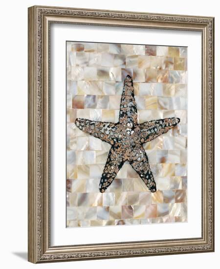 Pearlized Starfish-Regina-Andrew Design-Framed Art Print