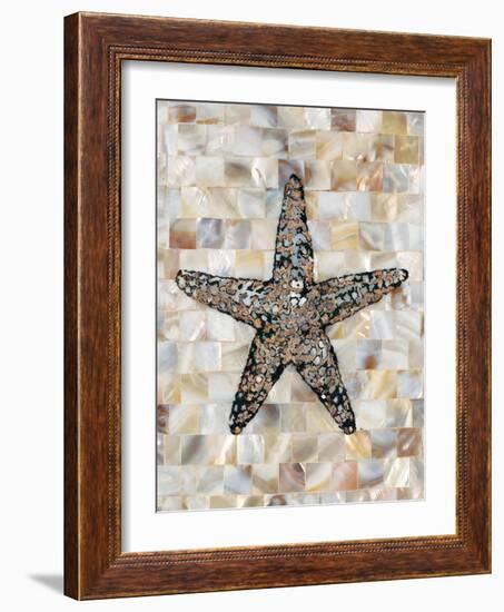 Pearlized Starfish-Regina-Andrew Design-Framed Art Print