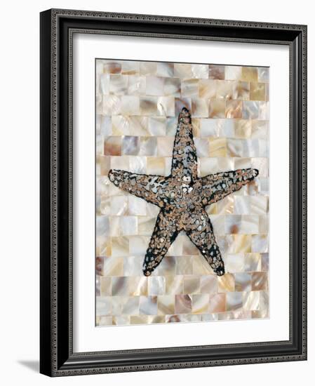 Pearlized Starfish-Regina-Andrew Design-Framed Art Print