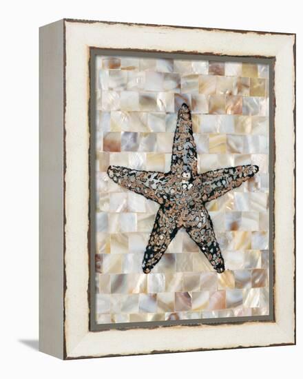 Pearlized Starfish-Regina-Andrew Design-Framed Stretched Canvas