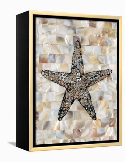 Pearlized Starfish-Regina-Andrew Design-Framed Stretched Canvas